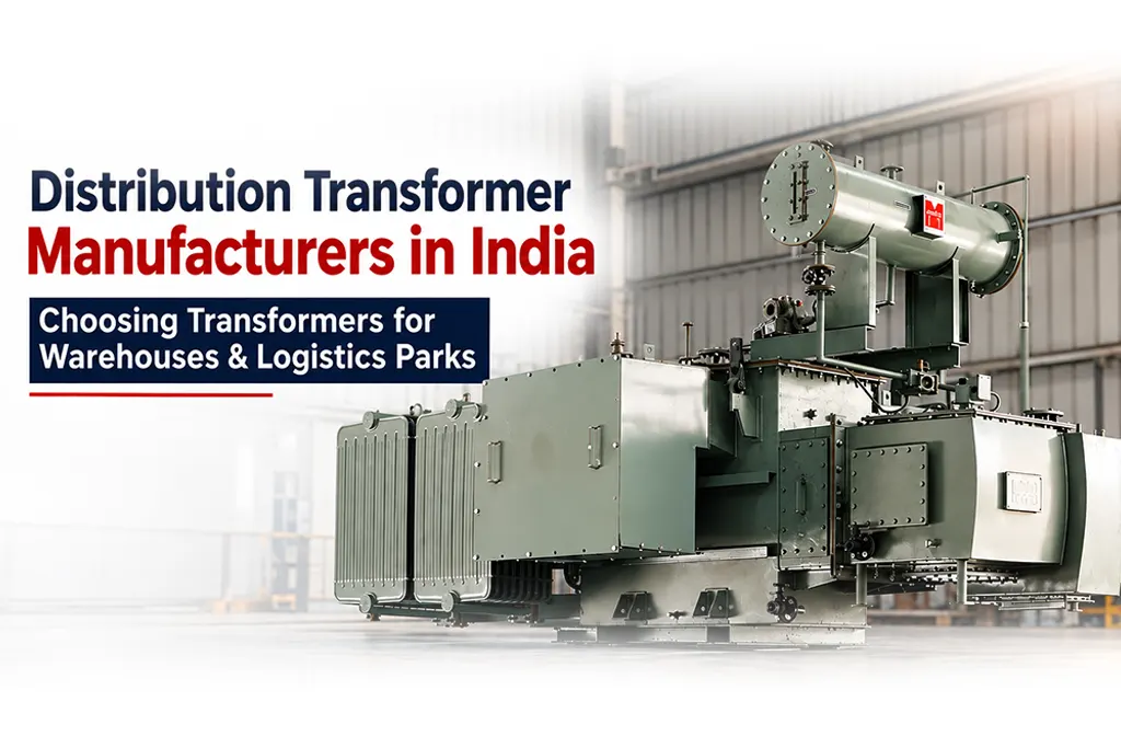 Distribution Transformer Manufacturers in India: Choosing Transformers for Warehouses and Logistics Parks